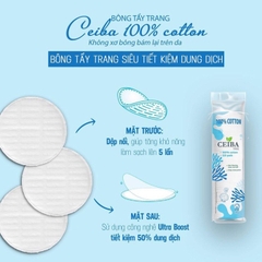 Bông tẩy trang 100% Cotton Ceiba Tree 234 miếng