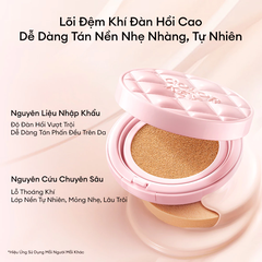 Cushion chống nắng mỏng nhẹ COLORKEY Long Lasting Flawless Brightening Cushion Cream SPF50+ PA++++