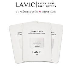 Kem dưỡng ẩm rễ bạch sâm dưỡng trắng và ngừa lão hóa da mặt LAMIC