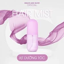 Xịt dưỡng tóc Grace And Glow Silky Hair Mist Spray Black Opium 100ml
