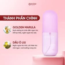 Xịt dưỡng tóc Grace And Glow Silky Hair Mist Spray Black Opium 100ml