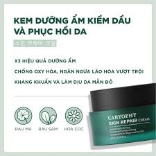 Kem dưỡng ẩm & phục hồi da Caryophy Skin Repair Cream 50ml