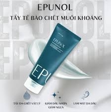 Tẩy tế bào chết da đầu muối khoáng làm sạch bã nhờn và gàu Epunol Mineral Salt Scaler 150g