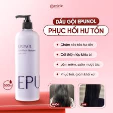 Dầu gội phục hồi tóc hư tổn do uốn, duỗi Epunol Cerablutin 500ML