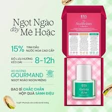 Nước hoa 15% tinh dầu lưu hương 12h Kiss My Body EAU DE PARFUM 50ml