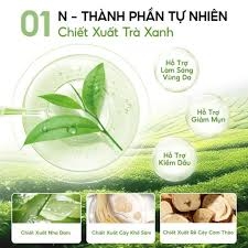 Mặt nạ hỗ trợ giảm mụn trà xanh Colorkey Luminous Purifying Facial Tea Tree Mask 25ml