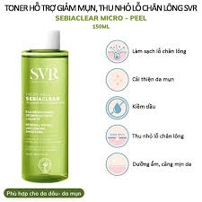Nước hoa hồng làm dịu da, giảm kích ứng SVR Sebiaclear Micro Peel 150ml