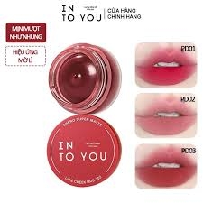 Son kem bùn & má hồng INTO YOU Shero Super Matte Lip & Cheek Mud 5g (Hũ)