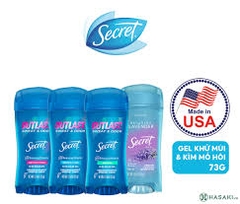 Gel ngăn tiết mồ hôi và khử mùi suốt 48 giờ Secret 73g