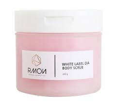 Tẩy tế bào chết body muối hồng RMON White Label Dia Body Scrub 400g
