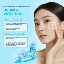 Tinh Chất HA Cấp Nước TIA'M Hyaluronic Glow Revive Serum 40ml