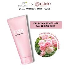 Gel rửa mặt tẩy tế bào chết nhẹ nhàng Pink All Clean Fixx 200ml