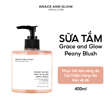Sữa tắm trắng da dưỡng ẩm tẩy da chết GRACE AND GLOW Body Wash 400ml