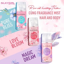 Xịt thơm toàn thân và tóc SILKYGIRL Fragrance Mist Hair And Body 50ml