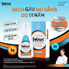 Dầu gội giảm gàu, sạch nấm Selsun 1% Selenium Sulfide Anti-Dandruff Shampoo 100ml