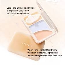 Phấn bắt sáng khiêm che khuyết điểm Judydoll Brighten Patette Duo 8g