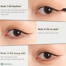 Gel kẻ mắt bền màu lâu trôi kèm cọ Judydoll Eyeliner Gel 7.5g