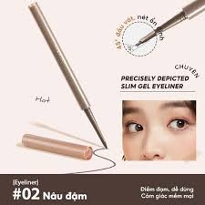 Bút kẻ mắt chống nước, chống lem Judydoll Slim Gel Eyeliner 60mg