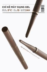 Bút kẻ lông mày 2 đầu Judydoll Long-Lasting Eyebrow Gel Pencil 150mg