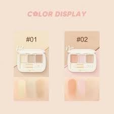 Bảng kem che khuyết điểm 3 màu Judydoll Three-Shades Concealer Palette