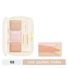 Bảng kem che khuyết điểm 3 màu Judydoll Three-Shades Concealer Palette
