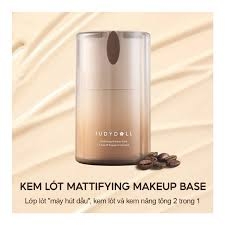 Kem lót kiềm dầu có dưỡng 2in1 Judydoll Mattifying Makeup Base 30g