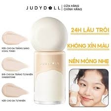 Kem nền mỏng nhẹ, bền màu 24h Judydoll Cell Essence Cloud-Touch Cream Foundation 30g