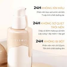 Kem nền mỏng nhẹ, bền màu 24h Judydoll Cell Essence Cloud-Touch Cream Foundation 30g
