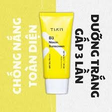 Kem Chống Nắng Phổ Rộng Dưỡng Trắng Da Mặt TIAM B3 Niacin Sunscreen SPF 50+ PA++++ 50ml