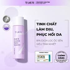 Nước Hoa Hồng Dịch Lọc Ốc Sên Làm Dịu Và Phục Hồi Da TIAM Snail & Azulene Water Essence 180ml