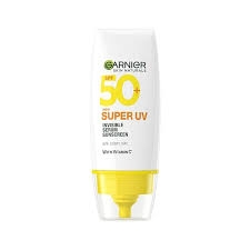 Serum Chống Nắng Phổ Rộng Garnier Skin Naturals Super UV Invisible Serum Sunscreen SPF 50+ PA++++ 30ml