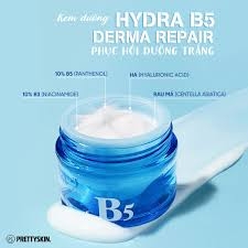 Kem Dưỡng Phục Hồi Trắng Da Pretty Skin Hydra B5 Derma Repair Cream 