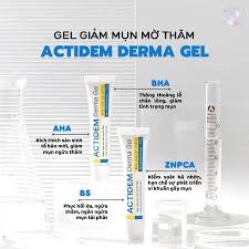 Gel giảm mụn, dưỡng ẩm da ACTIDEM Derma Gel 18gr / 40gr