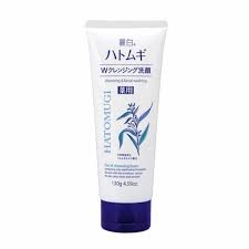Sữa Rửa Mặt Tẩy Trang Hatomugi Dưỡng Sáng Da Reihaku Hatomugi W Cleansing Foam 130g