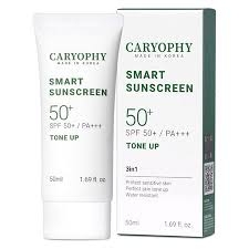 Kem Chống Nắng Caryophy Nâng Tone, Ngừa Mụn Smart Sunscreen SPF 50+ / PA+++ #Tone 50ml
