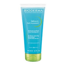 Gel Rửa Mặt Ngăn Ngừa Mụn Cho Da Hỗn Hợp Bioderma Sebium Gel Moussant