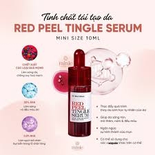 Serum So'Natural Tái Tạo Peel Da Sinh Học 11ml Red Peel Tingle Serum