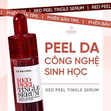 Serum So'Natural Tái Tạo Peel Da Sinh Học 11ml Red Peel Tingle Serum