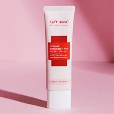 Kem Chống Nắng nâng tông nhẹ nhàng, chống nắng vượt trội Cell Fusion C Toning Suncream SPF50+ PA+++