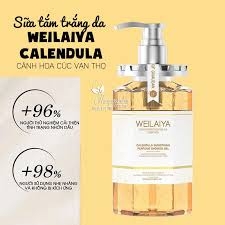 Sữa tắm trắng da hương nước hoa Weilaiya 450ml