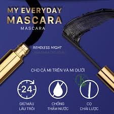 Chuốt Mi Browit Kéo Dài Và Cong Mi Dạng Đầu Lược 5.5g My Everyday Mascara #Endless Night