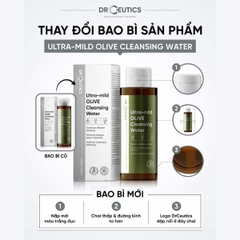 Nước Tẩy Trang Dịu Nhẹ DR.CEUTICS Ultra-mild Olive Cleansing Water 500ml