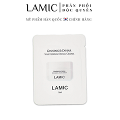 Kem dưỡng ẩm rễ bạch sâm dưỡng trắng và ngừa lão hóa da mặt LAMIC
