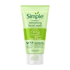 Gel Rửa Mặt Simple 150ml Gel Wash (3 dòng)