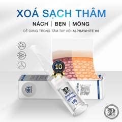 Kem trị thâm nách, bẹn, mông Nuwhite H6 5ml