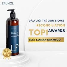 Dầu gội giảm gàu ngứa và ngăn tiết dầu trên da đầu Epunol Biome