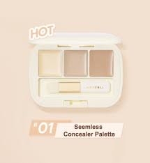 Bảng kem che khuyết điểm 3 màu Judydoll Three-Shades Concealer Palette