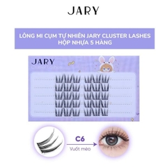 Lông mi cụm tự nhiên hộp 5 hàng Jary Cluster Lashes