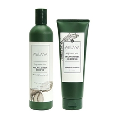 Bộ Dầu Gội Và Xả Gừng Weilaiya Hair Strength Shampoo & Conditioner