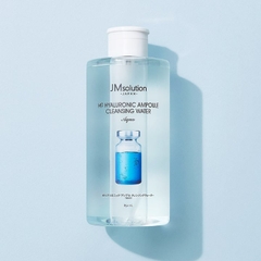 Nước Tẩy Trang JMsolution Hyaluronic Acid Mọi Loại Da 500ml Hyaluronic Ampoule Cleansing Water